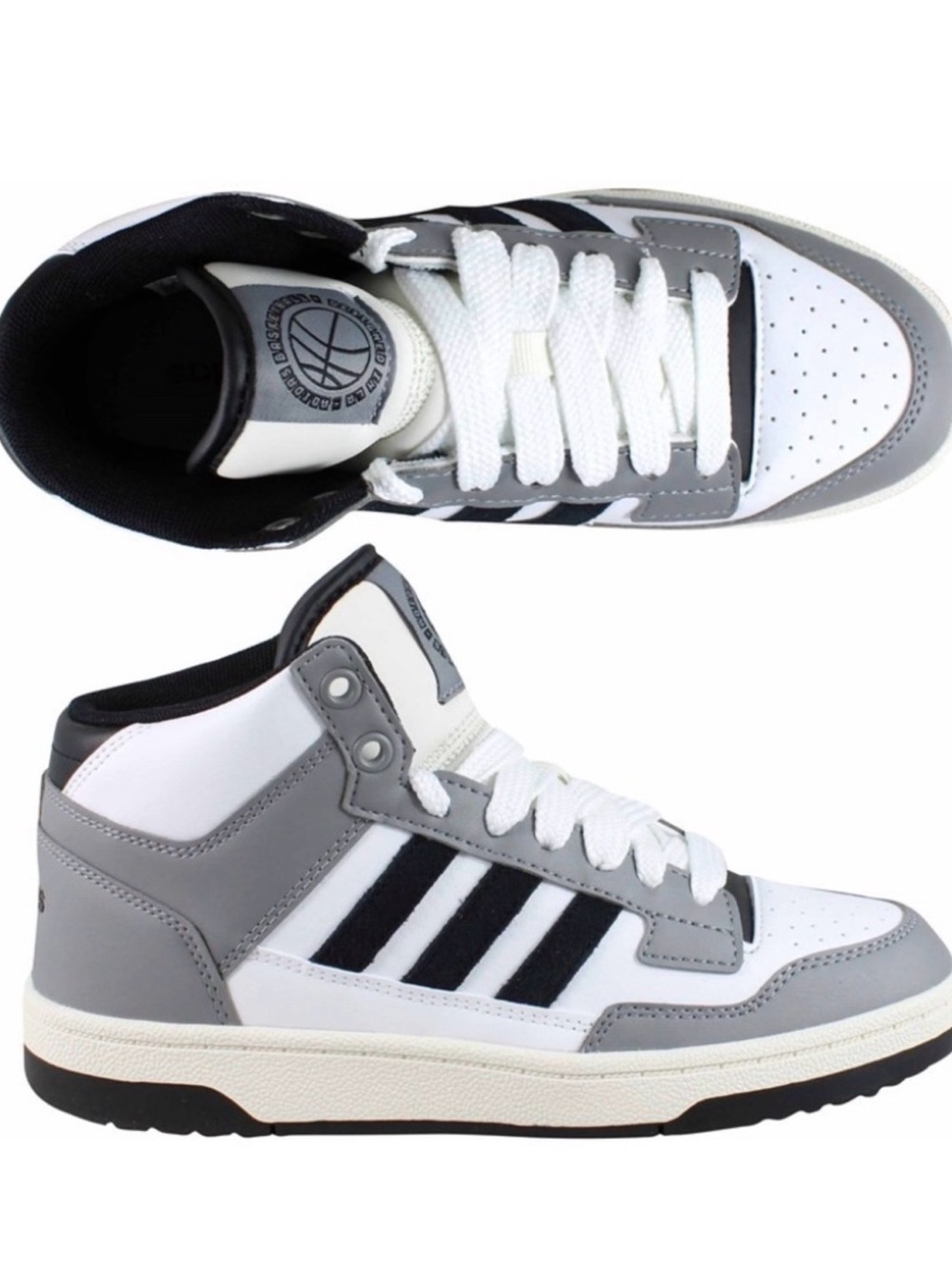 adidas Rapid Court Mid Trainers